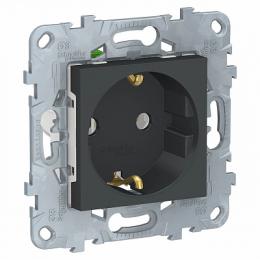 Изображение продукта Розетка с заземлением, без шторок Schneider Electric Unica New 